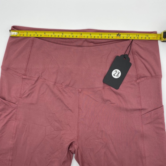 Boutique Women's Fashion Bike Workout Short, Pink - Picture 11 of 11